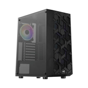 Carcasa Gaming Aerocool Hive ARGB, MiddleTower, USB 3.0, Panou transparent