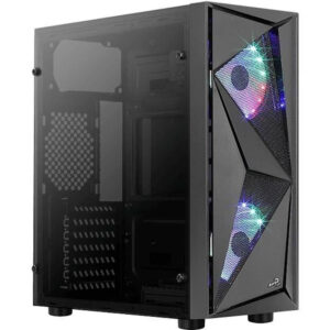 Carcasa Gaming Aerocool Glider Cosmo, MiddleTower, USB 3.0, Panou transparent