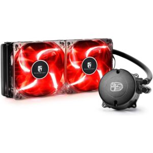 Cooler CPU Deepcool Maelstrom 240T Red, Open Box