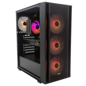 Calculator Gaming Aura V6, AMD Ryzen 5 3600 3.6GHz, ASUS TUF B450-PLUS Gaming, 16GB DDR4, SSD 256GB, HDD 1TB, GTX 1080 8GB GDDR5