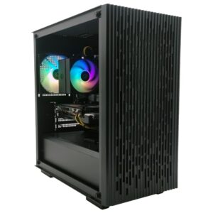 Calculator Gaming Matrexx V6, Intel Core i5 10500T pana la 3.8GHz, H410M-H/M.2, 16GB DDR4, SSD 256GB, HDD 1TB, GTX 1660 Ti 6GB GDDR6