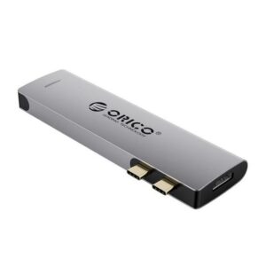 Docking station Orico 2CT-5H USB 2x Type-C gri