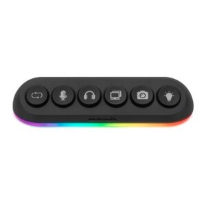 HUB USB Streamplify Desck 5 iluminare RGB 5 port-uri