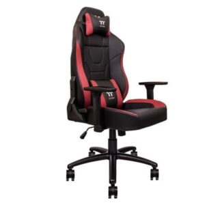 Scaun gaming Tt eSPORTS U Comfort negru cu rosu