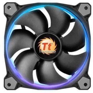 Set 3 ventilatoare Thermaltake Riing 12 RGB High Static Pressure 120mm iluminare RG