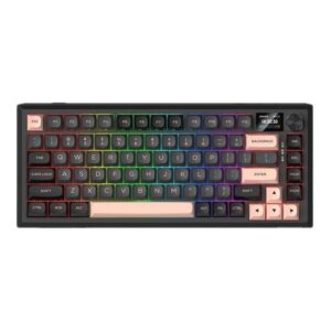Tastatura gaming mecanica Bluetooth cu si fara fir Redragon Eclipse Pro neagra iluminare RGB