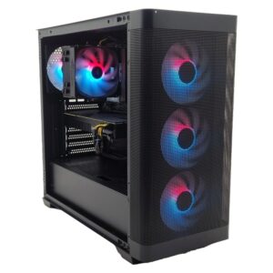 Calculator Gaming Athena V2, AMD Ryzen 5 5500 3.6GHz, MSI A520M-A PRO, 16GB DDR4, SSD 500GB, HDD 1TB, RTX 2080 8GB GDDR6