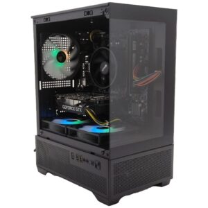 Calculator Gaming Aura V27, AMD Ryzen 5 2400G 3.9GHz, ASUS PRIME A320M-K, 16GB DDR4, SSD 250GB, HDD 500GB, GTX 1650 SUPER 4GB GDDR6