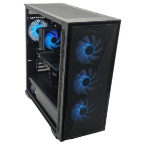 Calculator Gaming Geoflow V1, AMD Ryzen 5 3500 3.6GHz, ASRock A520M-HVS, 16GB DDR4, SSD 256GB, HDD 1TB, GTX 1080 8GB GDDR5