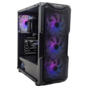 Calculator Gaming Mesh V1, AMD Ryzen 5 3500 3.6GHz, GIGABYTE A520M K V2, 16GB DDR4, SSD 256GB, HDD 500GB, RX 580 8GB GDDR5