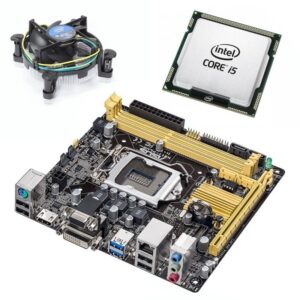 KIT Placa de baza ASUS H81I-PLUS, Intel Core i5 4590 3.3GHz, Cooler CPU inclus