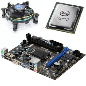 KIT Placa de baza Asus P8H67, Intel Core i7 2600k 3.4GHz, Cooler CPU inclus