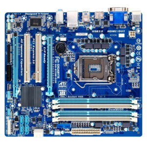 Placa de baza GIGABYTE GA-B75M-D3H, LGA1155, Intel B75, 4x DDR3, SATA III, DVI, HDMI, USB 3.0