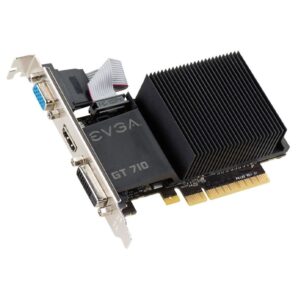 Placa video EVGA GeForce GT 710 2GB DDR3 64-bit Silent