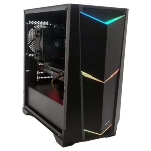 Calculator Gaming Ares V6, AMD Ryzen 5 2400G 3.6GHz, Biostar B450MHP, 16GB DDR4, SSD 250GB, HDD 1TB, GTX 1080 8GB GDDR5