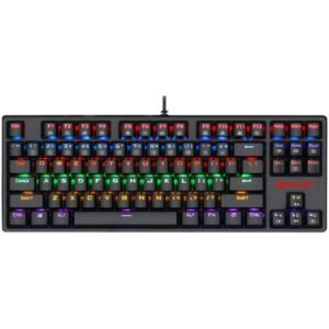 Tastatura Gaming Redragon Daksa Rainbow Mecanica Blue Switch, Open Box