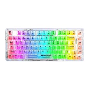 Tastatura Gaming Redragon Elf PRO Transparent RGB Mecanica, Open Box