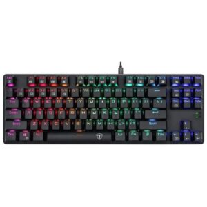 Tastatura Gaming T-Dagger Bora Black Rainbow Mecanica Blue Switch, Open Box