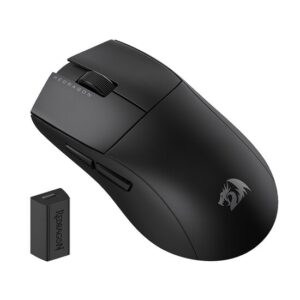 Mouse gaming wireless bluetooth si cu fir Redragon K1ng 4K Pro negru